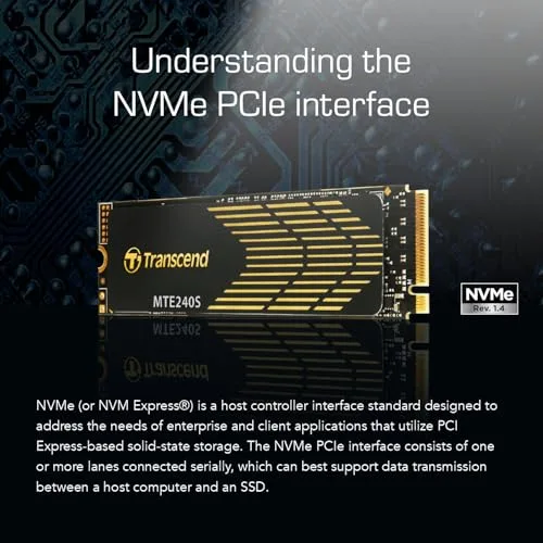 Transcend 240S 500 Go SSD PCIe 4.0 - vue 5