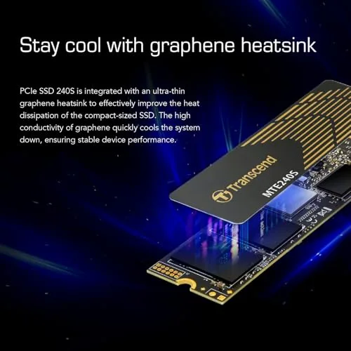 Transcend 240S 500 Go SSD PCIe 4.0 - vue 7