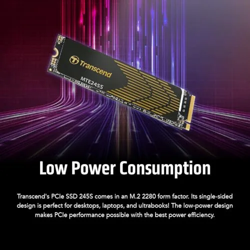 Transcend 245S SSD 250 Go M.2 PCIe 4.0 - vue 6