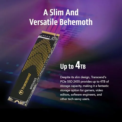 Transcend 245S SSD 250 Go M.2 PCIe 4.0 - vue 7