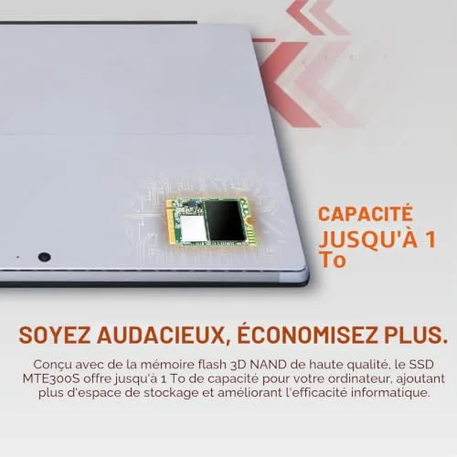 Transcend 300S 1 To M.2 2230 - vue 7