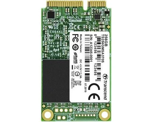 Transcend 370S SSD 256 Go mSATA