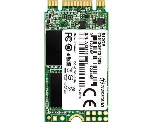 SSD Transcend 430S 512 Go M.2 2242 SATA