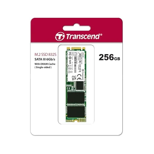 Transcend 832S 256 Go SSD M.2 - vue 2