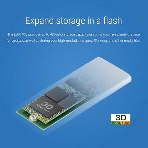 Transcend ESD240C 480 Go - vue 6