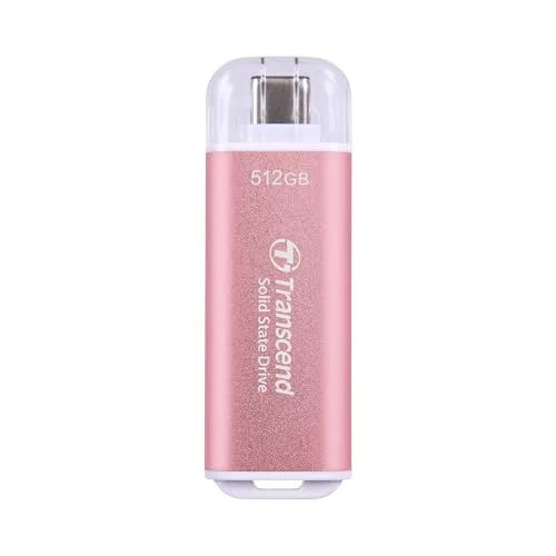 Transcend ESD300 512 Go Rose - vue 2
