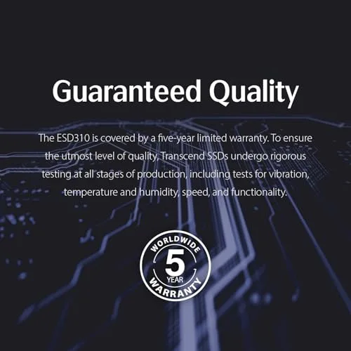 Transcend ESD310 512 Go Argent - vue 7