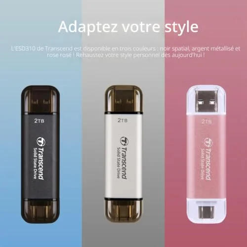 Transcend ESD310P 512 Go - vue 4