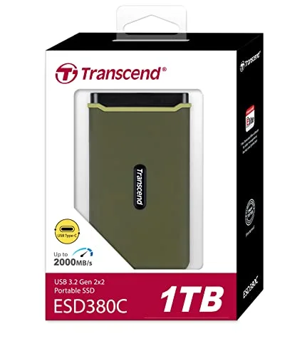 Transcend ESD380C 1TB SSD Vert - vue 2