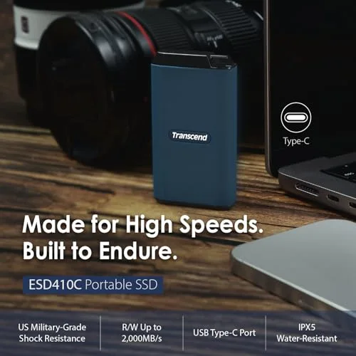 Transcend ESD410C 2 To - vue 3