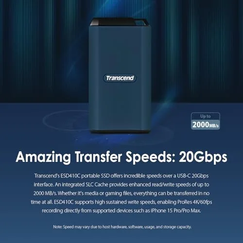 Transcend ESD410C 2 To - vue 4