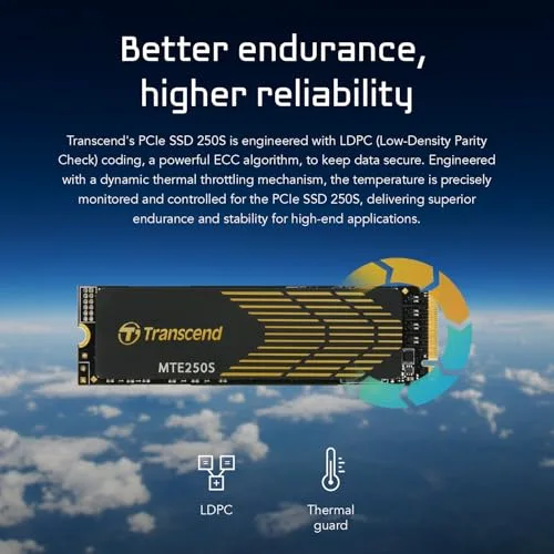 Transcend MTE250S 1 To - vue 9