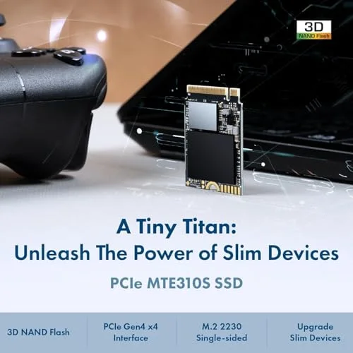 Transcend MTE310S 512 Go - vue 3