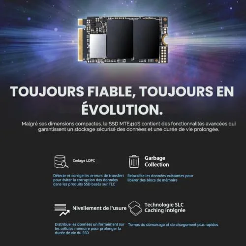 Transcend MTE410S 256 Go - vue 6