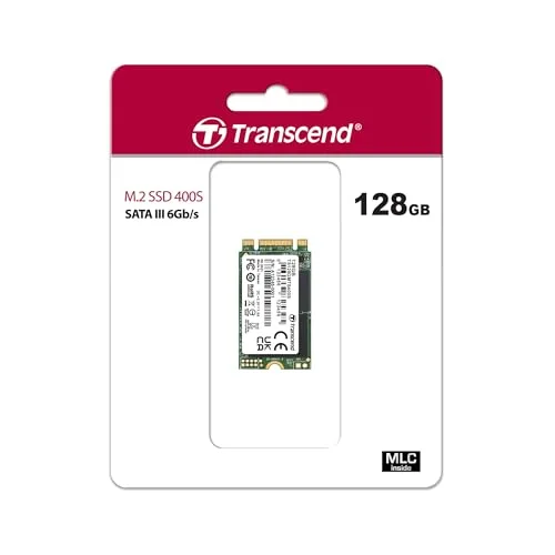 Transcend MTS400 128 Go M.2 SATA - vue 2