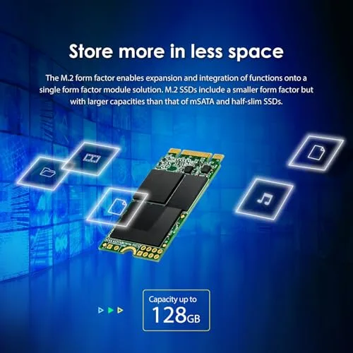 Transcend MTS400 128 Go M.2 SATA - vue 6