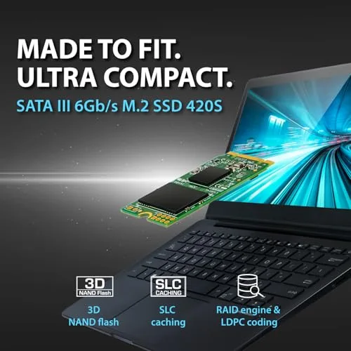 Transcend MTS420 120 Go M.2 SATA - vue 4