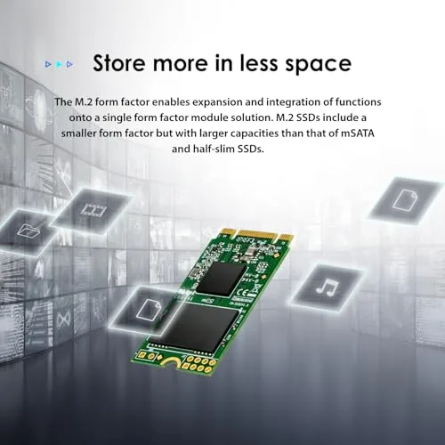 Transcend MTS420 120 Go M.2 SATA - vue 8