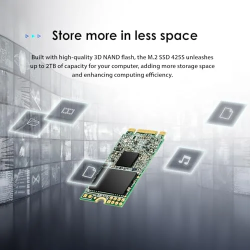 Transcend MTS425S 1 To - vue 5