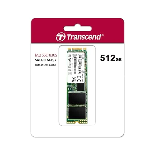 Transcend MTS830S 512 Go M.2 SATA - vue 2