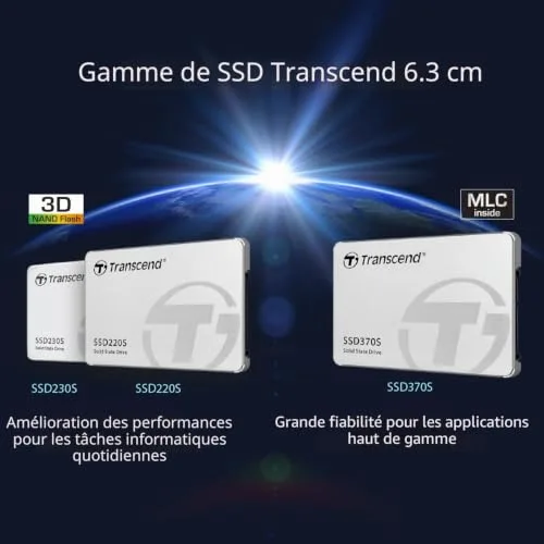 Transcend SSD225S 250 GB - vue 9