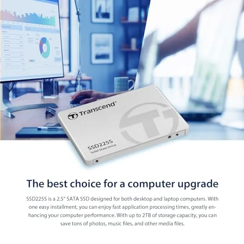 Transcend SSD225S 500 Go - vue 4