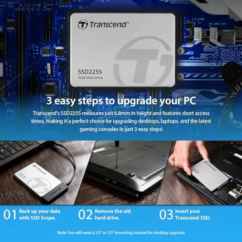 Transcend SSD225S 500 Go - vue 8