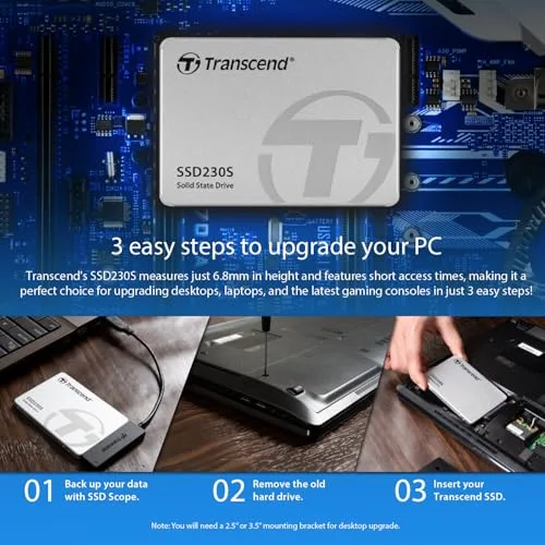 Transcend SSD230 1 To - vue 8