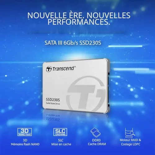 Transcend SSD230 256 Go - vue 3