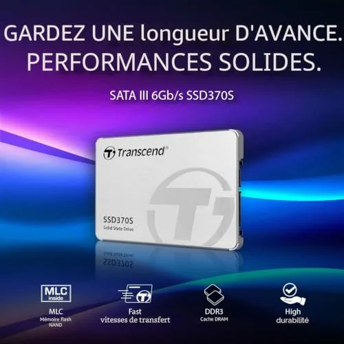 Transcend SSD370S 128 Go - vue 4