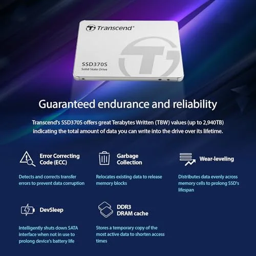 Transcend SSD370S 128 Go - vue 6