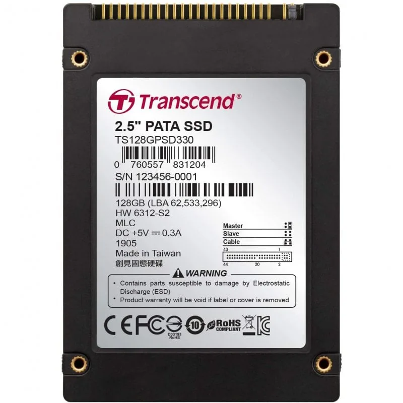 Transcend TS128GPSD330 SSD 128 Go IDE