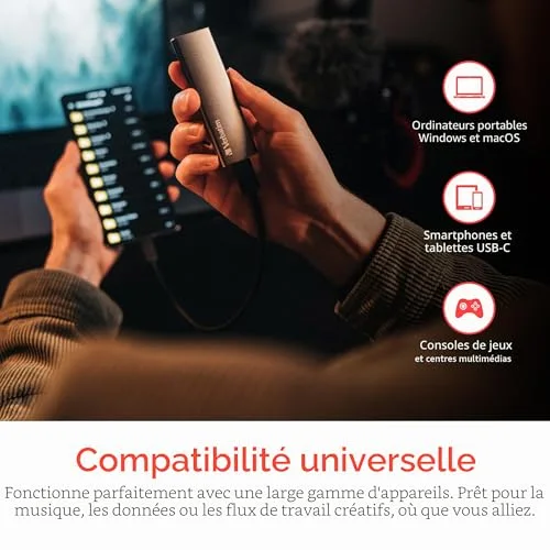 Verbatim Disque SSD externe Vx500 480 Go - vue 3