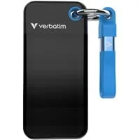 Verbatim Pocket SSD 2 To Noir Bleu