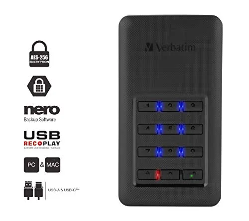 Verbatim Store 'n' Go Portable SSD 256 Go - vue 2