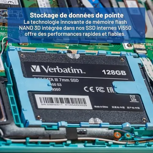 Verbatim Vi550 S3 512 Go SSD SATA - vue 5