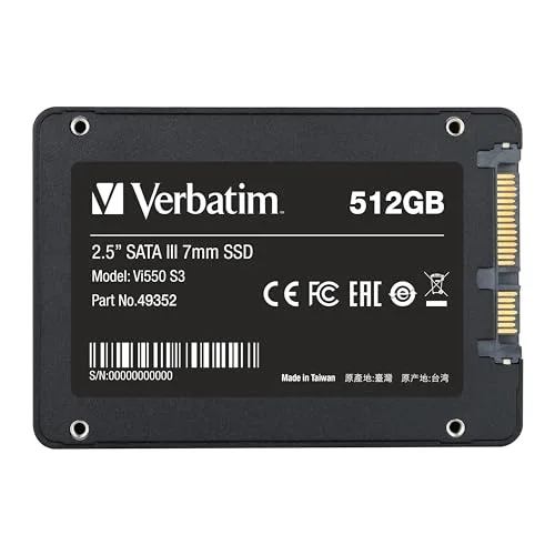 Verbatim Vi550 S3 512 Go SSD SATA - vue 6
