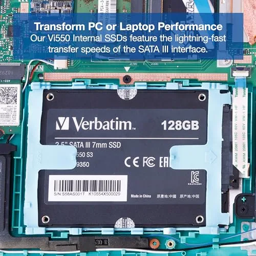 Verbatim Vi550 S3 SSD 128GB - vue 7