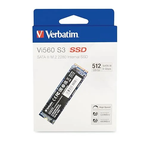 Verbatim Vi560 S3 512 Go M.2 SATA - vue 5
