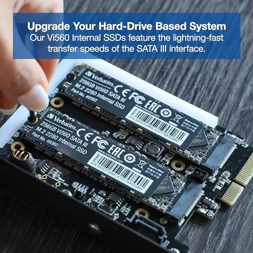 Verbatim Vi560 S3 SSD 256 Go M.2 SATA - vue 3