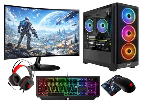 VIST Kit Gaming Ryzen 5 3600 RX 7600 64Go 1To NVMe