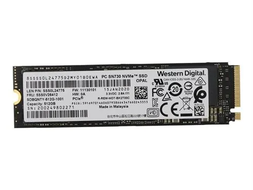 Western Digital WD Black SSD 512 Go M.2