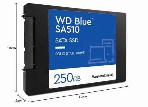 WD Bleu SA510 250 Go SSD SATA 3 - vue 4