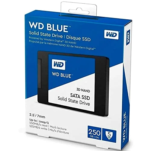 WD Blue 3D NAND SSD SATA 250GB - vue 4