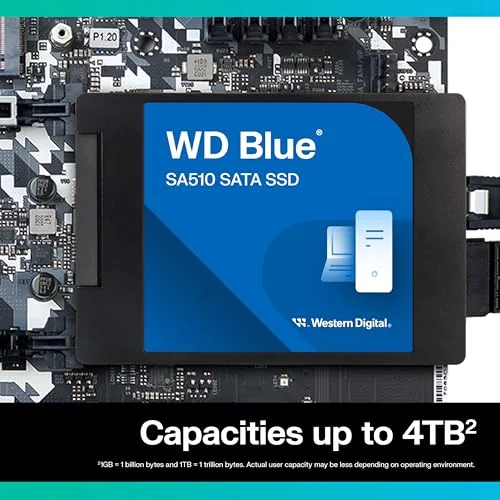 WD Blue SA510 4 To - vue 3