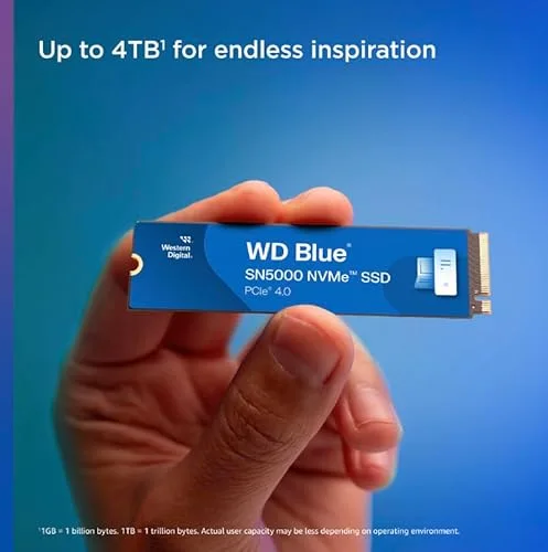 WD Blue SN5000 4 To - vue 4