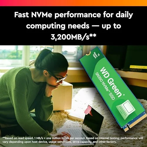WD Green SN350 1 To NVMe SSD - vue 4