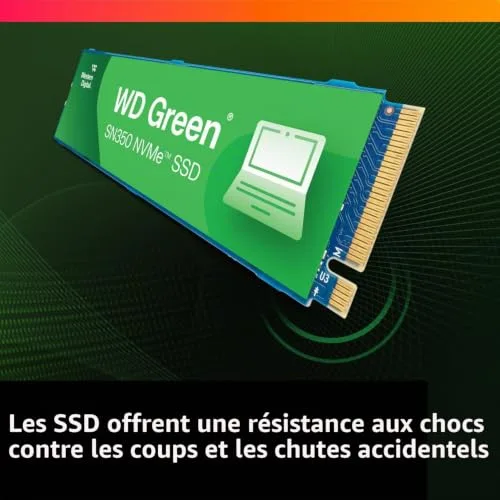 WD Green SN350 2 To NVMe - vue 6
