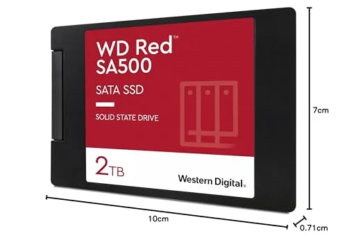 WD Red SA500 2 To - vue 6