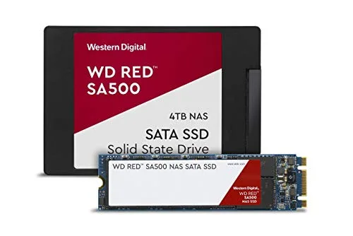 WD Red SA500 WDS100T1R0B 1 To - vue 4